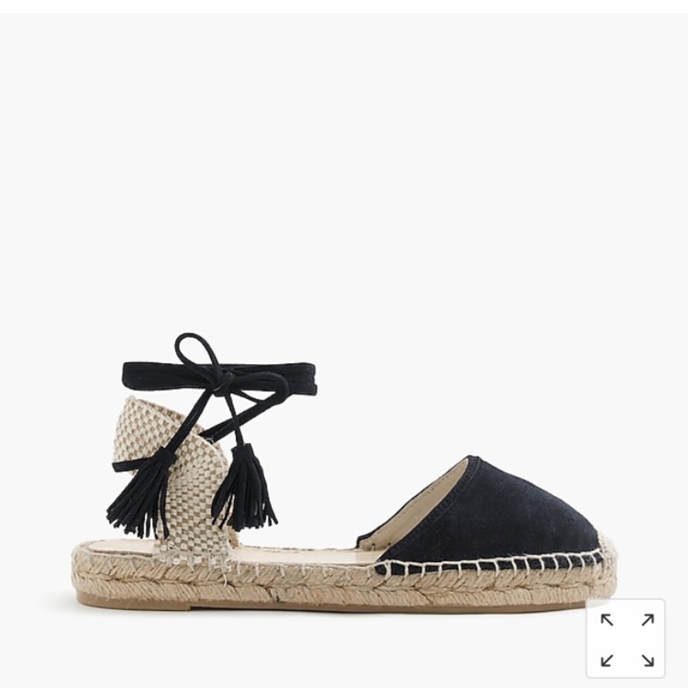 Navy J.Crew espadrille size 6